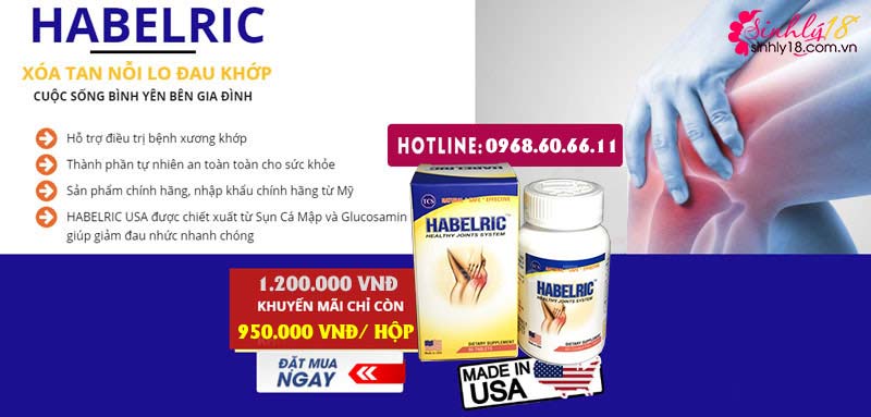habelric so với hondrocream