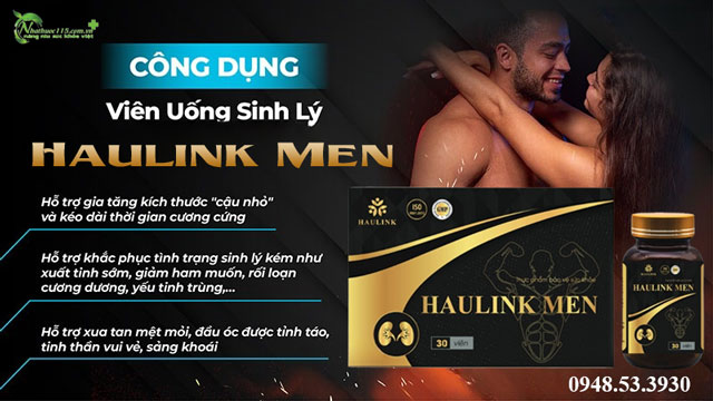 công dụng Haulink Men