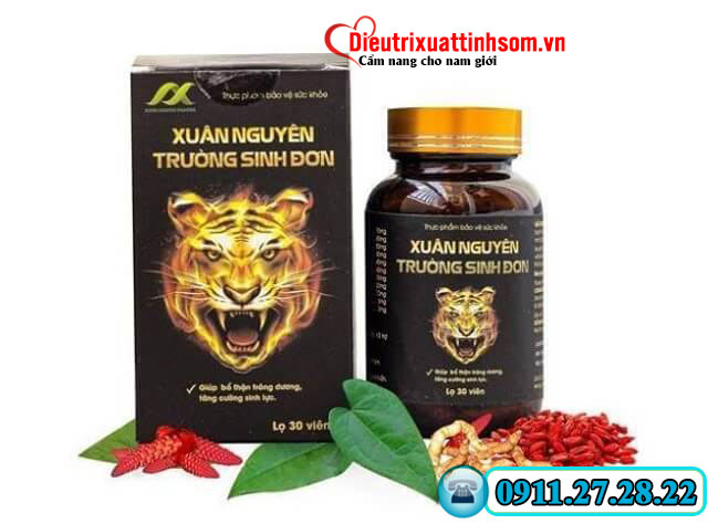 sản phẩm thành phần của xuân nguyên trường sinh đơn