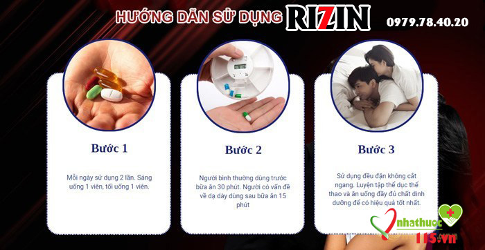cách sử dụng rizin nhật bản