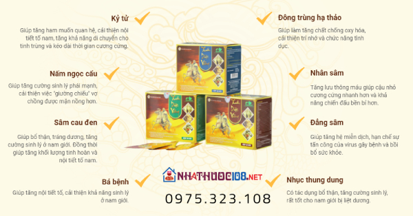 thành phần xuân dược vương